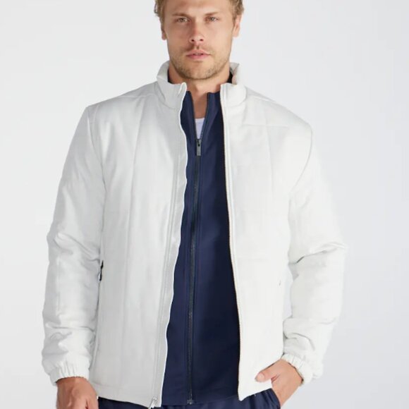 BYLT Basics Uptown Puffer Jacket White - New Large - Picture 3 of 4